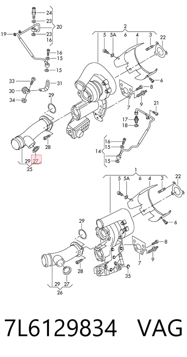  7L6129834 VAG