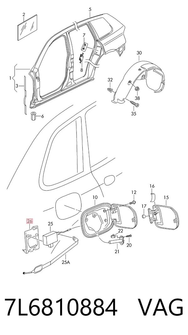  7L6810884 VAG