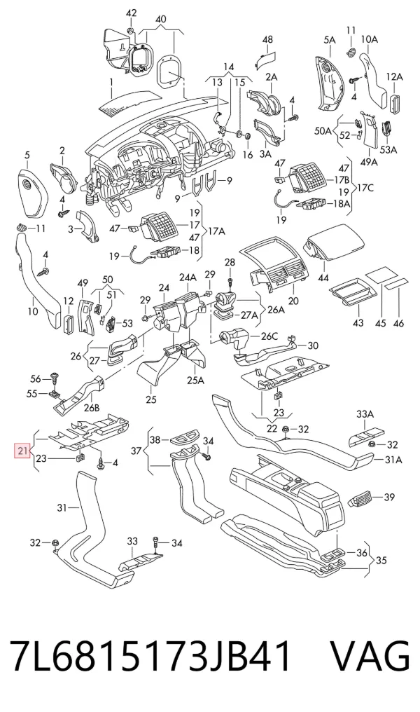  7L6815173JB41 VAG