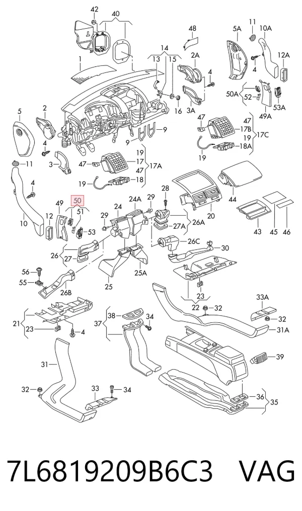  7L6819209B6C3 VAG