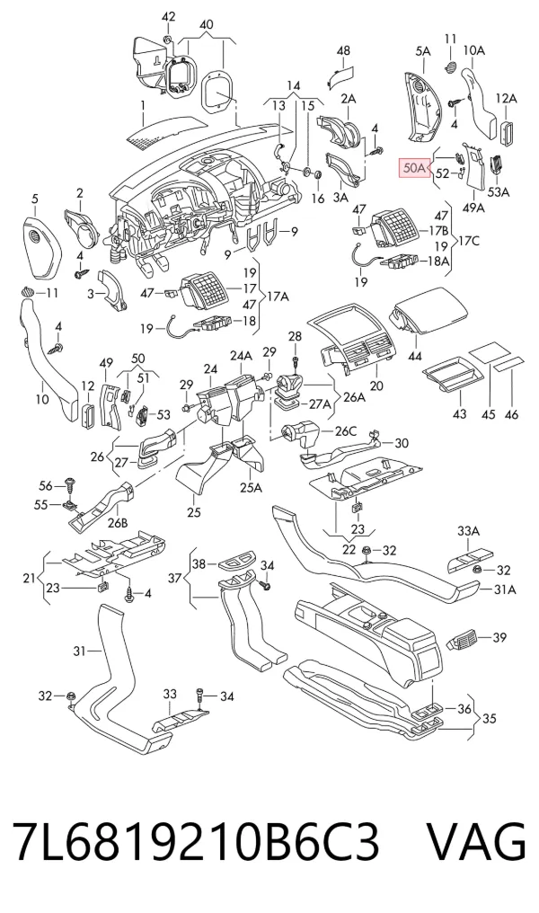  7L6819210B6C3 VAG