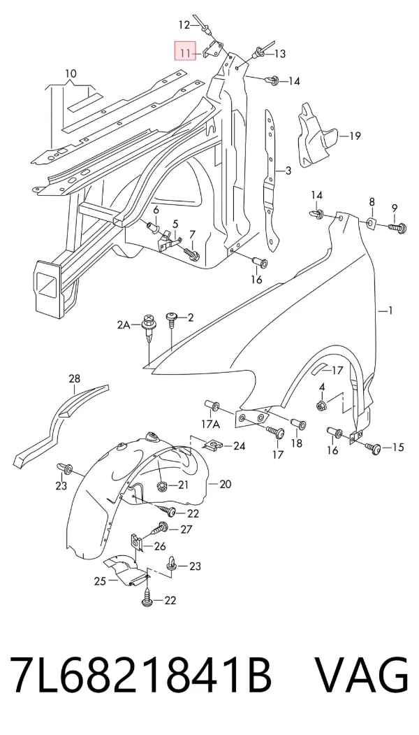  7L6821841B VAG