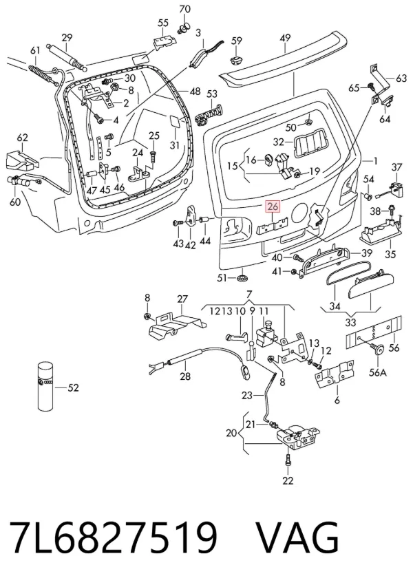  7L6827519 VAG