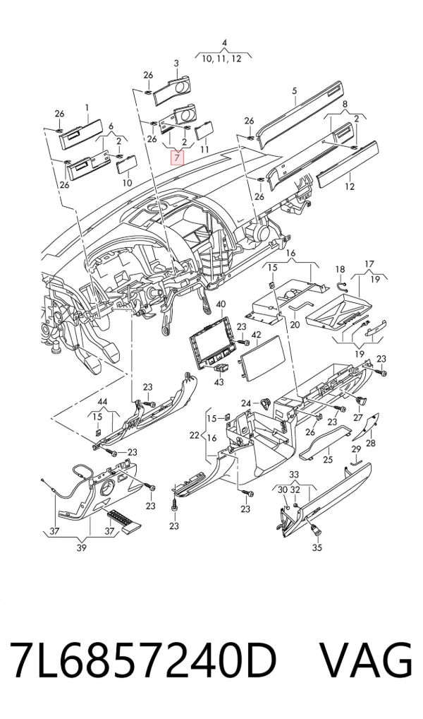  7L6857240D VAG
