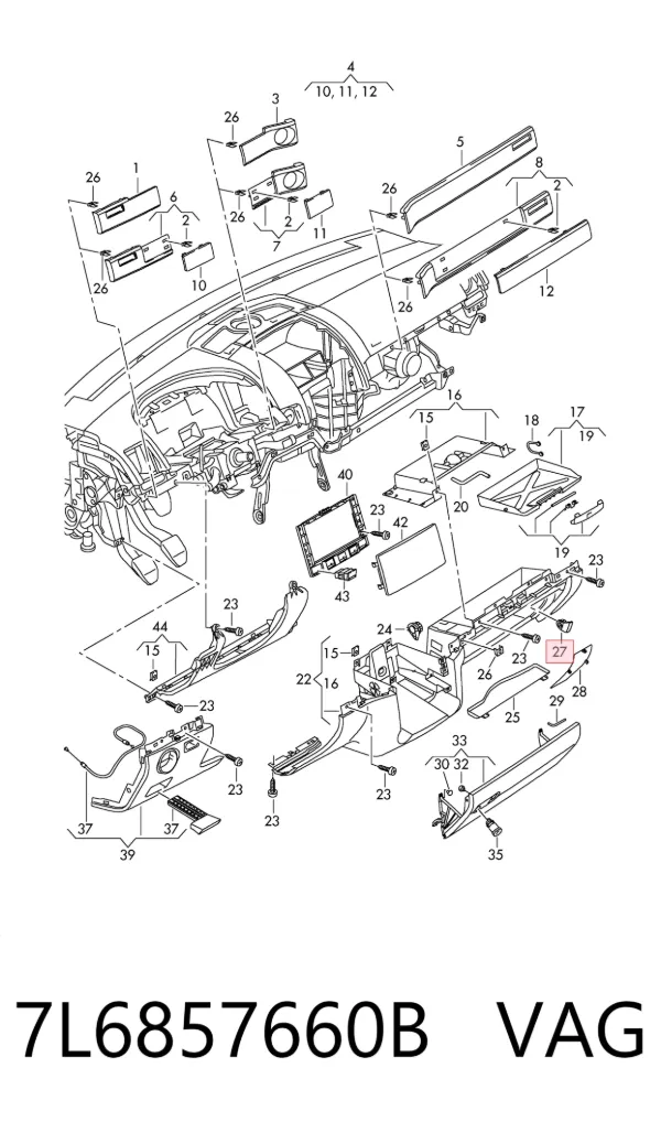  7L6857660B VAG