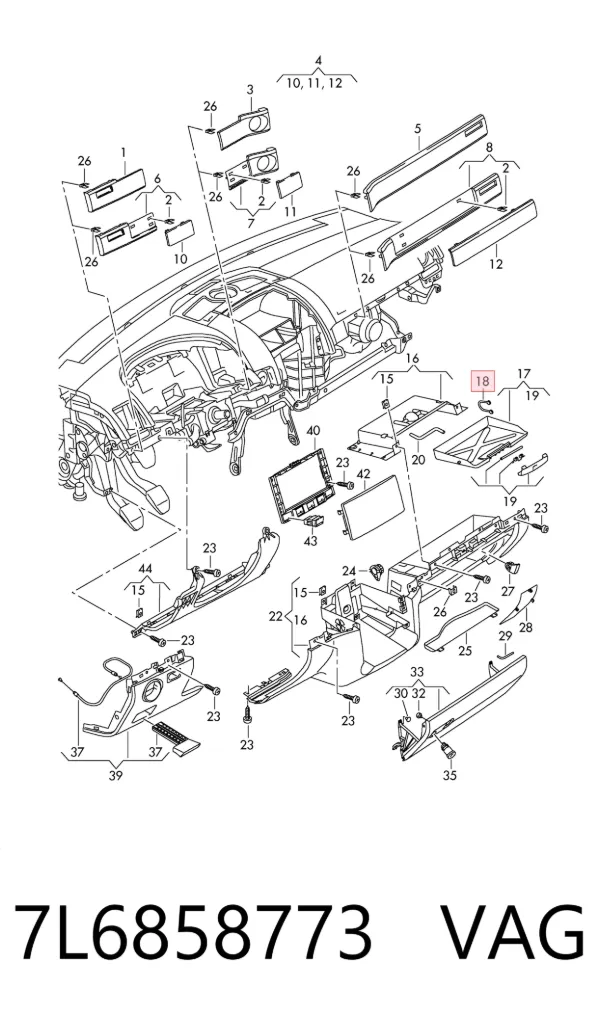  7L6858773 VAG