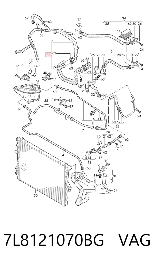  7L8121070BG VAG