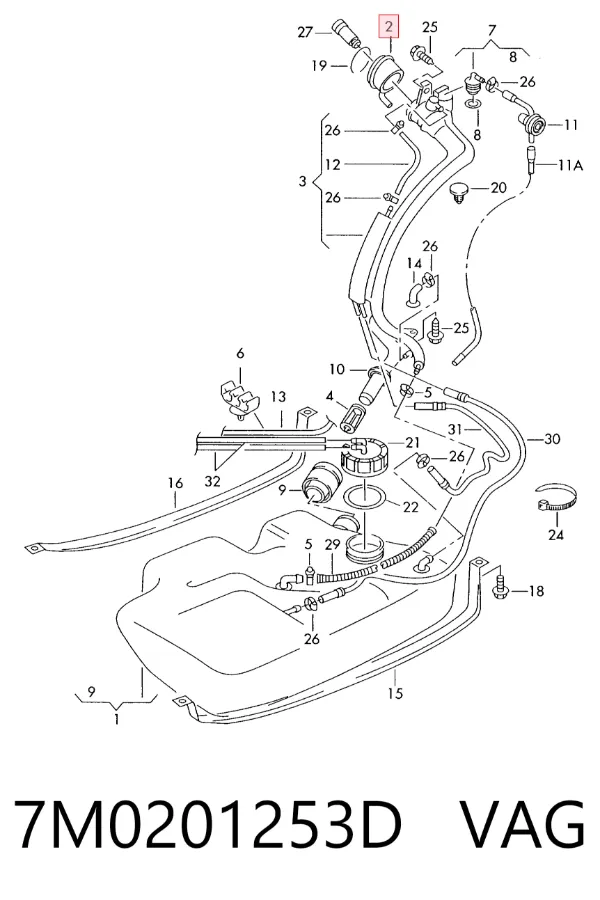  7M0201253D VAG
