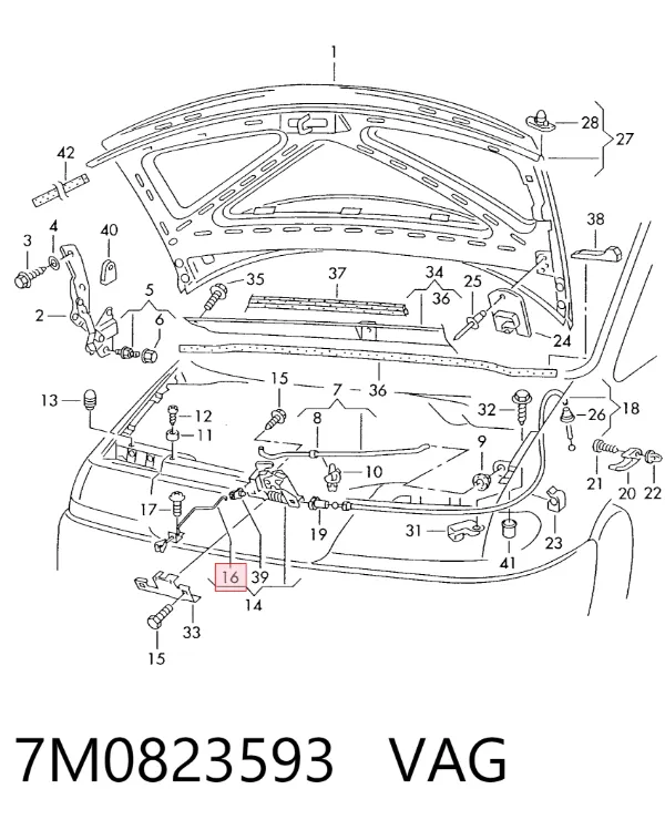  7M0823593 VAG