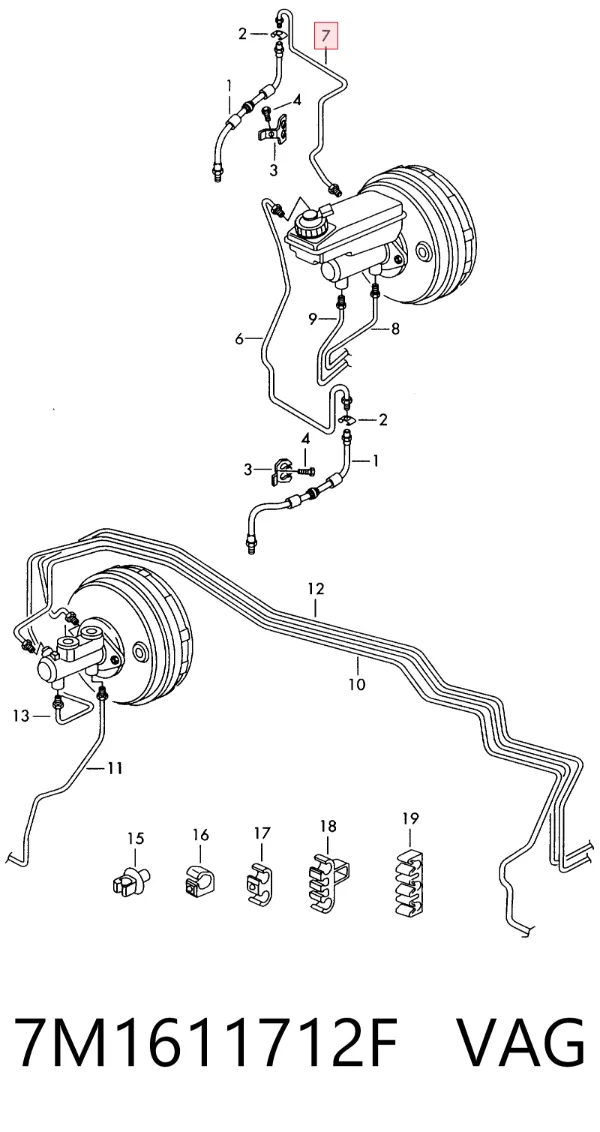  7M1611712F VAG