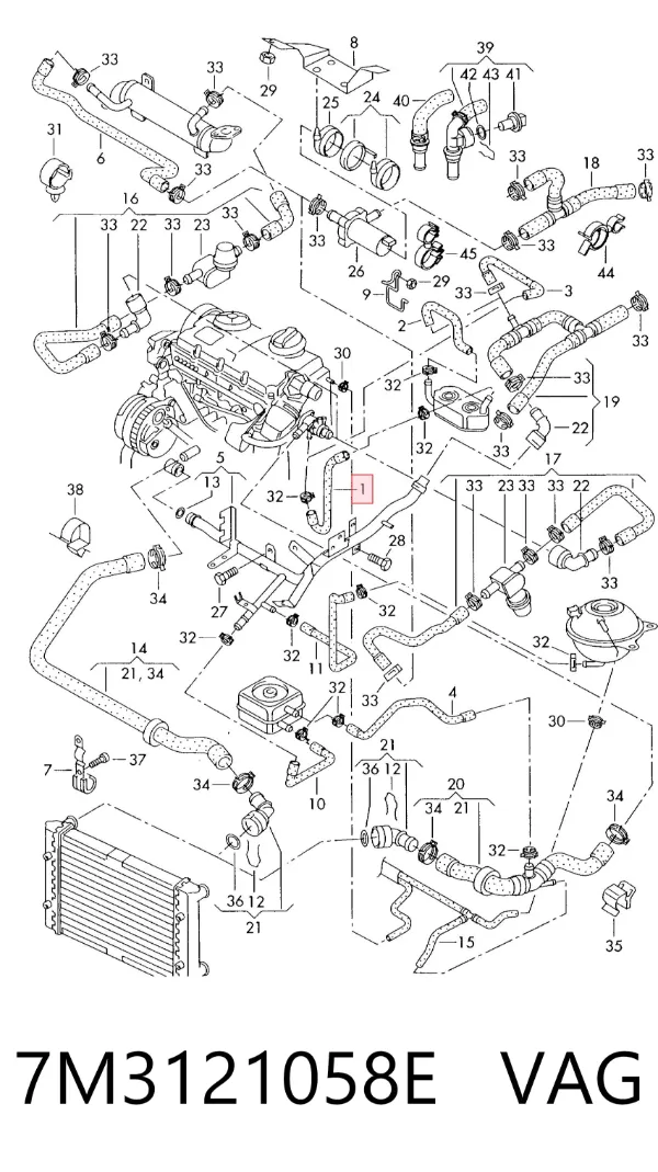  7M3121058E VAG