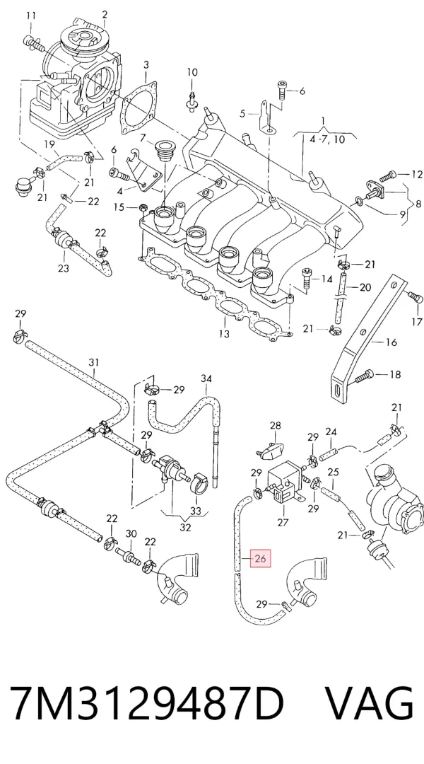  7M3129487D VAG