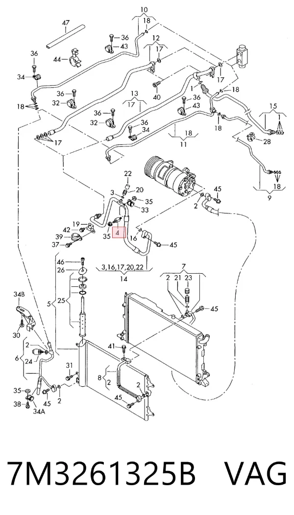  7M3261325B VAG