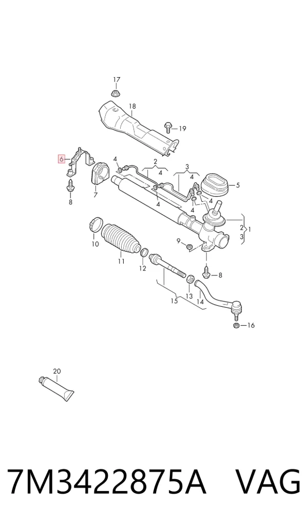  7M3422875A VAG