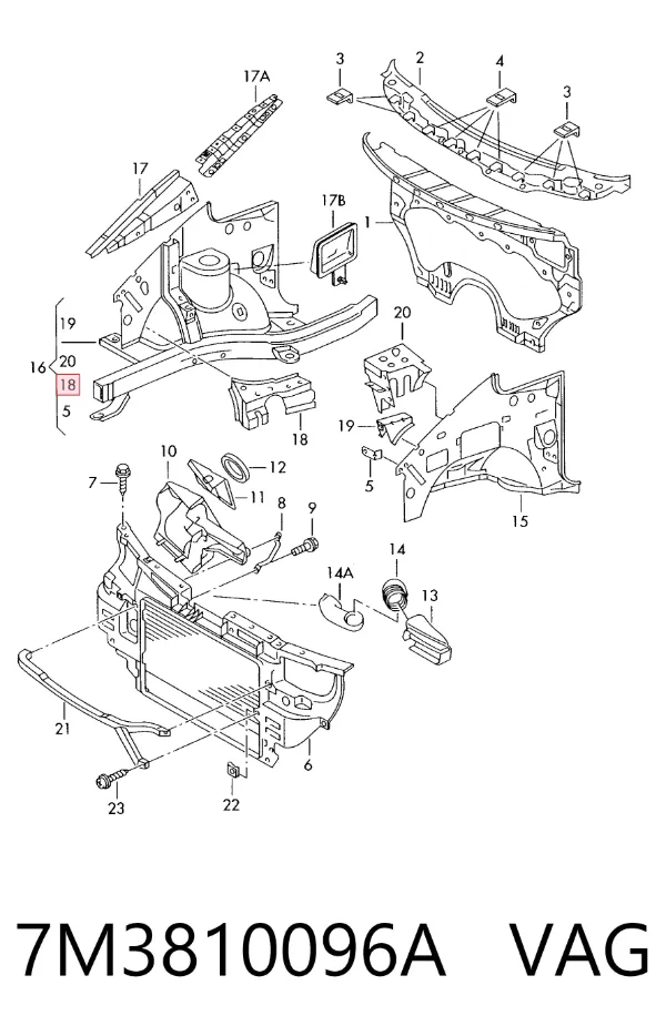  7M3810096A VAG
