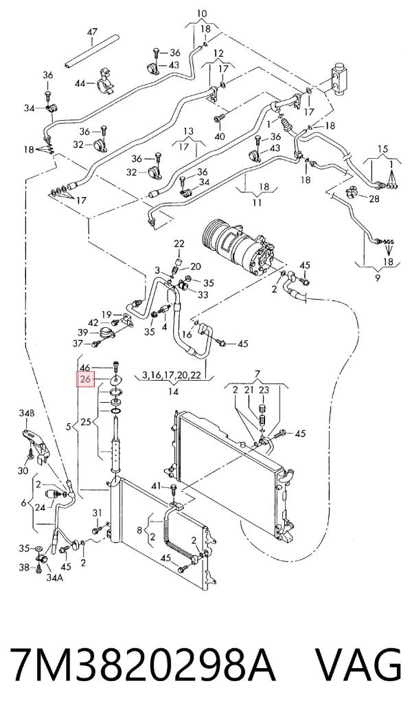  7M3820298A VAG
