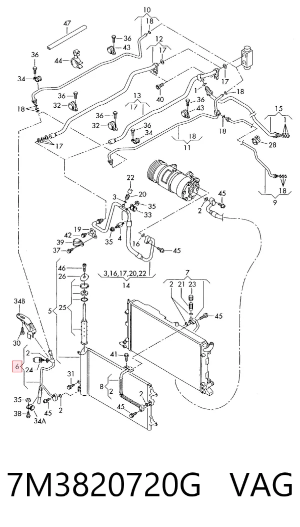  7M3820720G VAG
