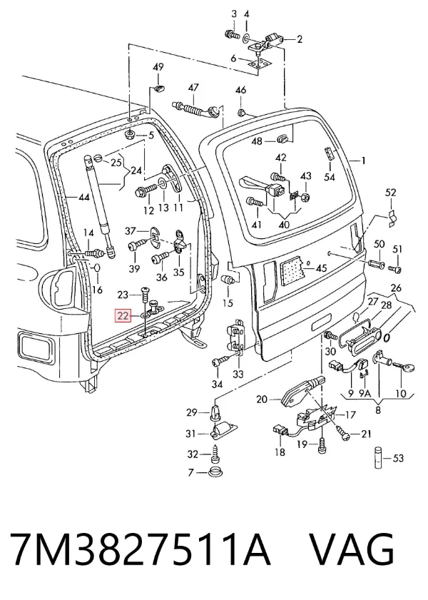  7M3827511A VAG