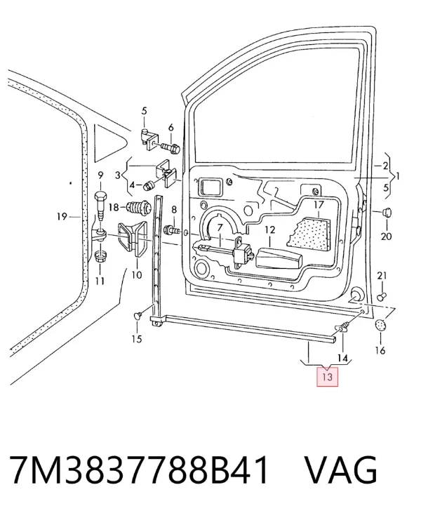  7M3837788B41 VAG