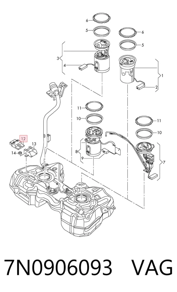  7N0906093 VAG