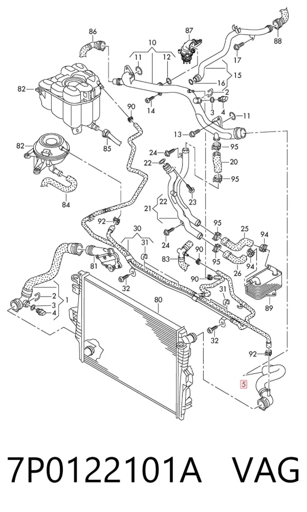  7P0122101A VAG