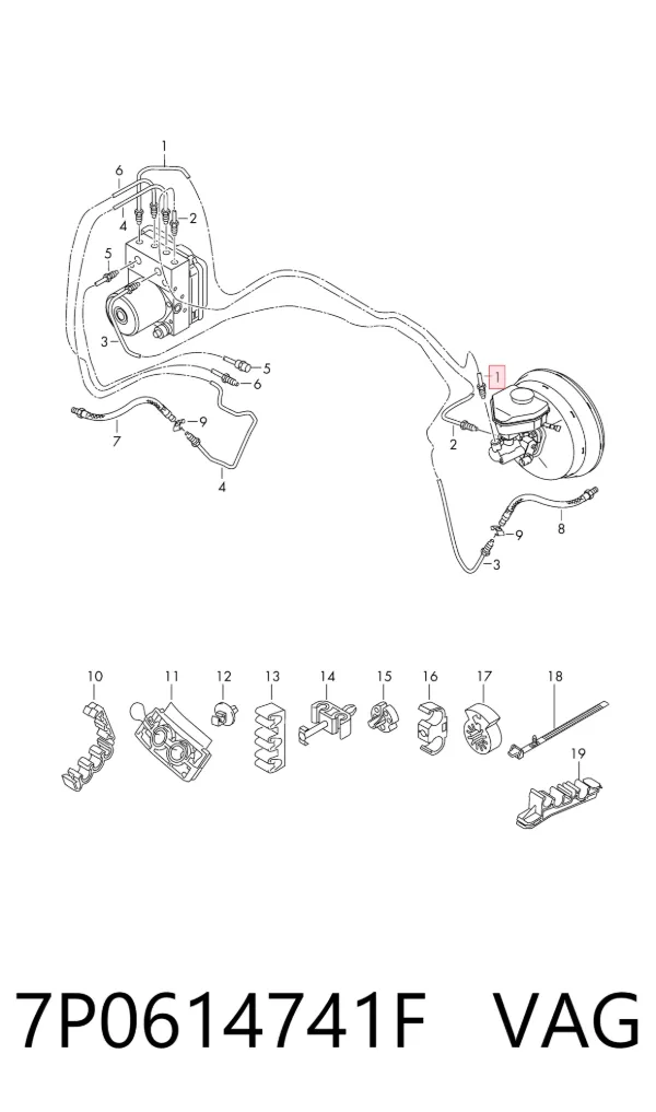  7P0614741F VAG