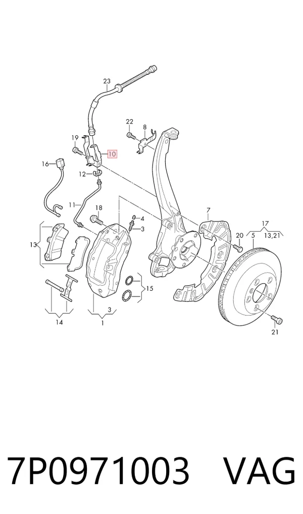  7P0971003 VAG