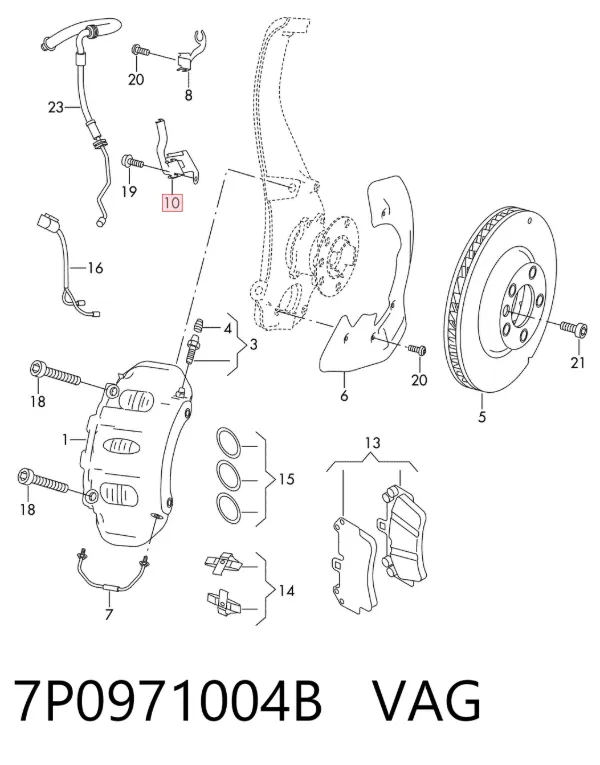  7P0971004B VAG