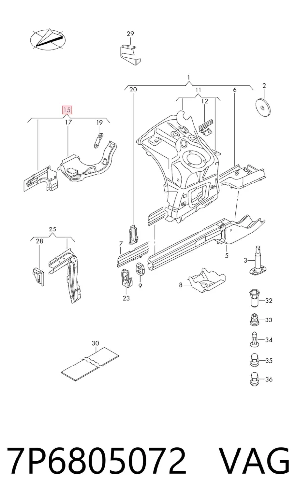  7P6805072 VAG