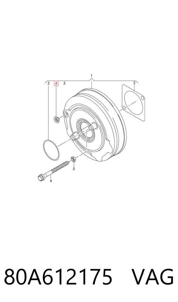 80A612175 VAG