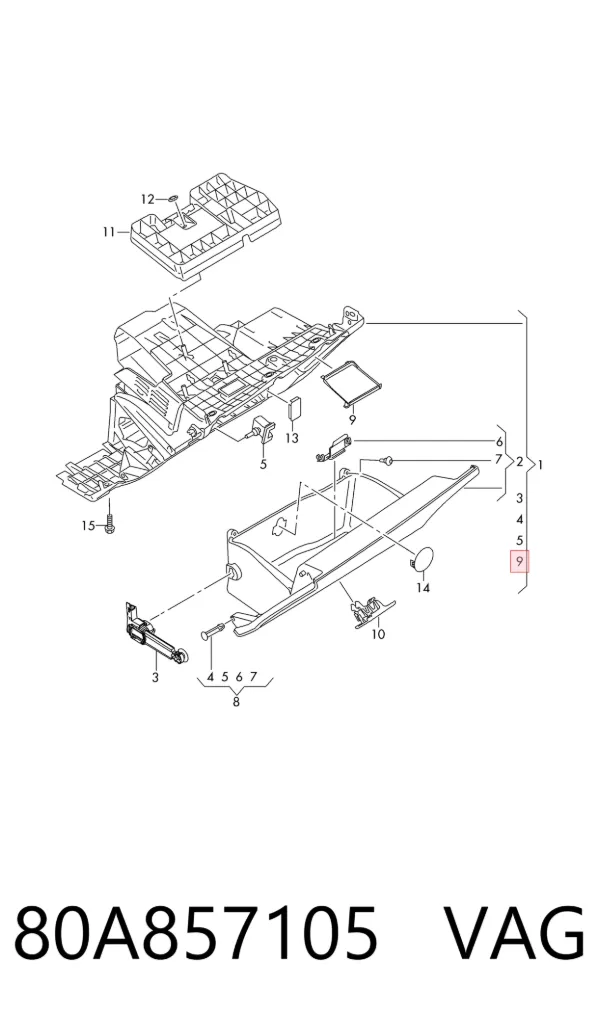  80A857105 VAG