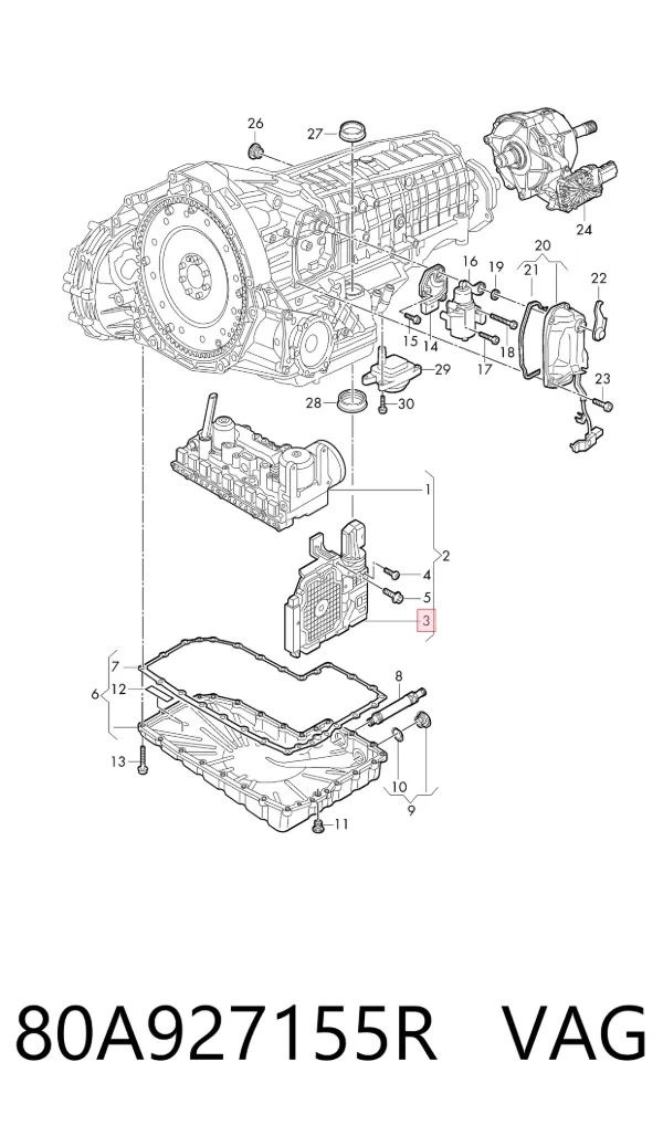  80A927155R VAG