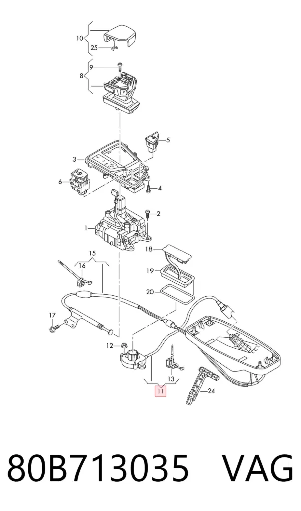  80B713035 VAG