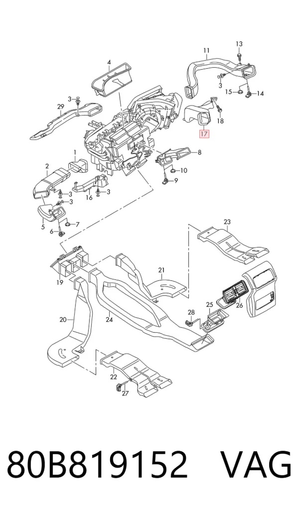  80B819152 VAG