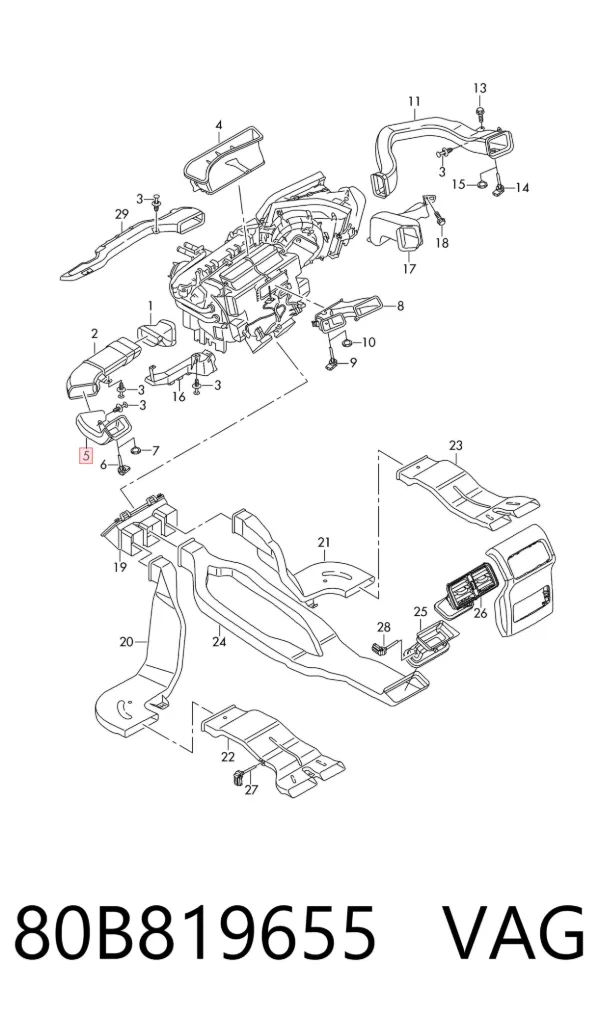  80B819655 VAG