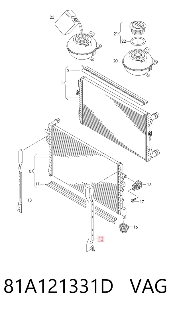  81A121331D VAG