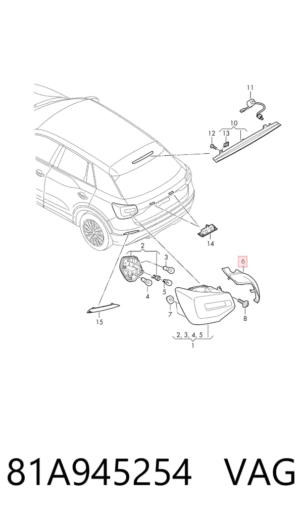  81A945254 VAG