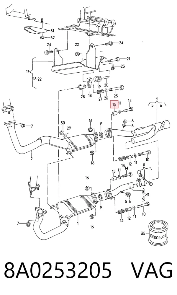  8A0253205 VAG