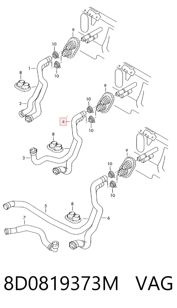  8D0819373M VAG