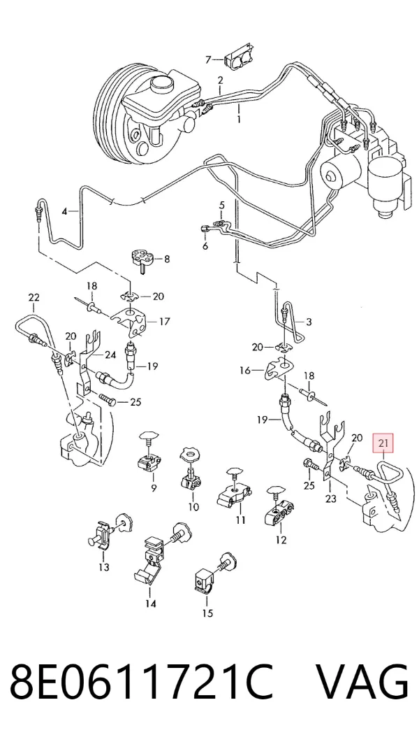  8E0611721C VAG