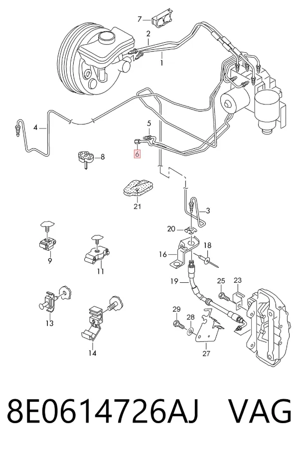  8E0614726AJ VAG