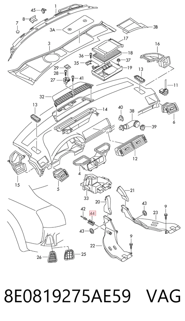  8E0819275AE59 VAG