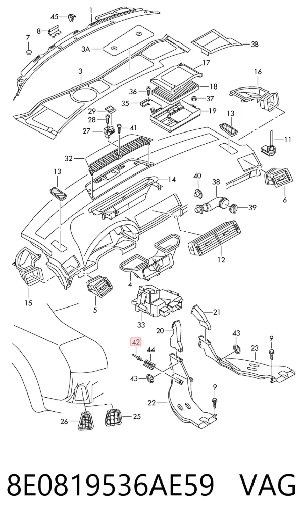  8E0819536AE59 VAG
