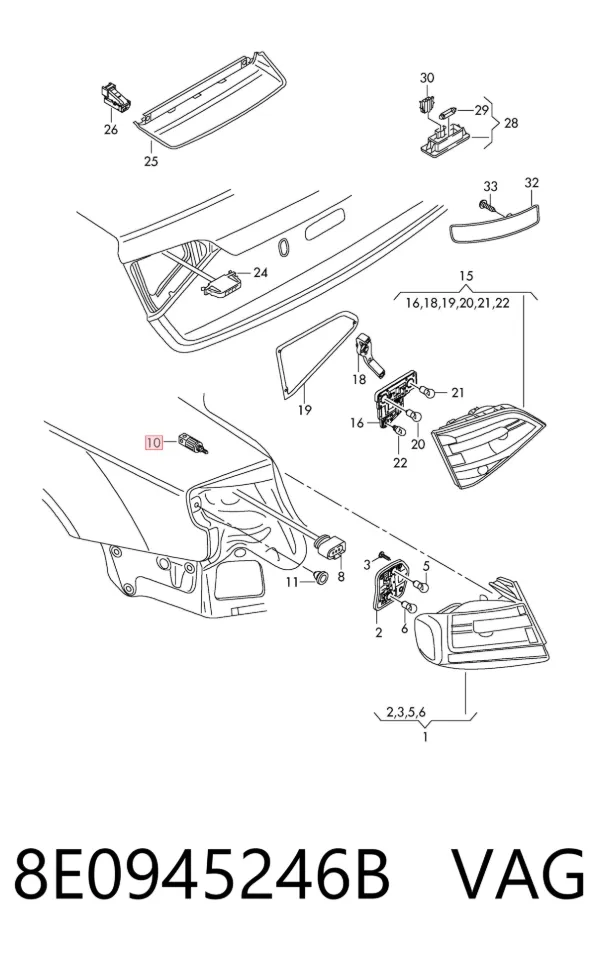  8E0945246B VAG