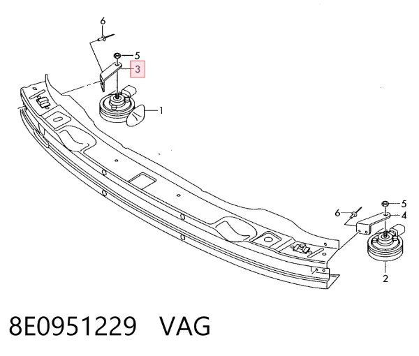  8E0951229 VAG