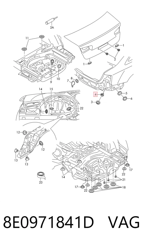  8E0971841D VAG