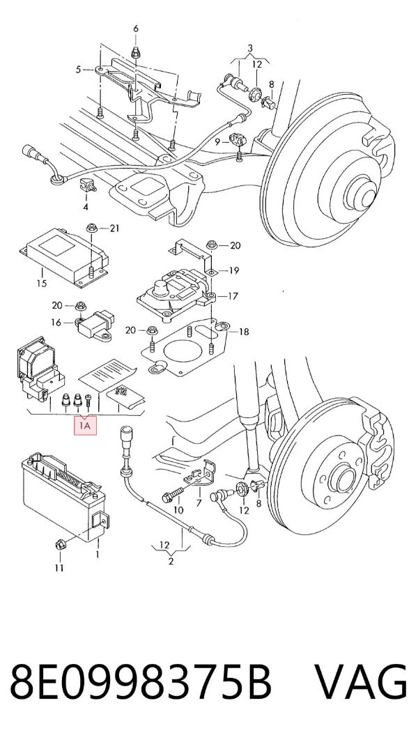  8E0998375B VAG