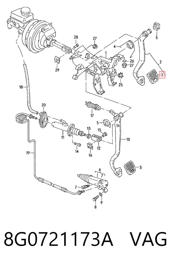 8G0721173A VAG