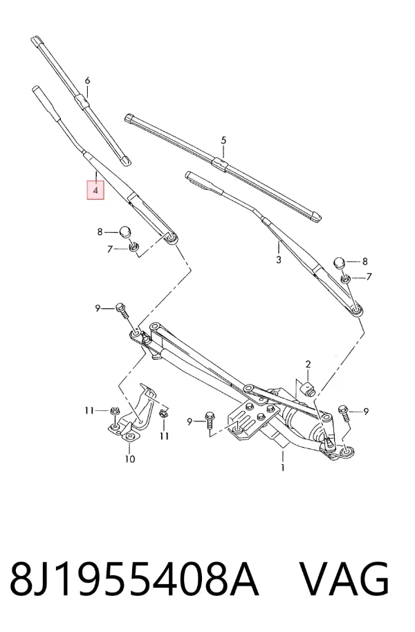  8J1955408A VAG