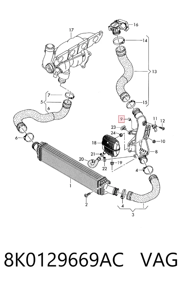  8K0129669AC VAG